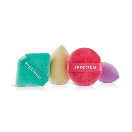 Grand Brush Hotel Carry on Complexion 4 Piece Puff and Sponge Set
