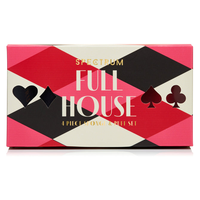 Beauty Games - Full House 4 Piece Sponge and Puff Set