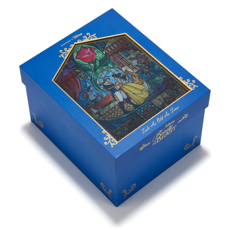 Beauty & The Beast Bundle in Stained Glass Box
