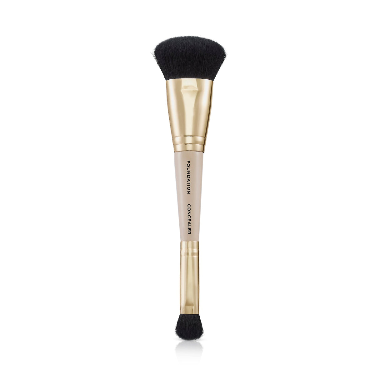 La brocha doble de base y corrector