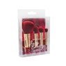 Very Cherry 4 Piece Mini On-The-Go Brush Set